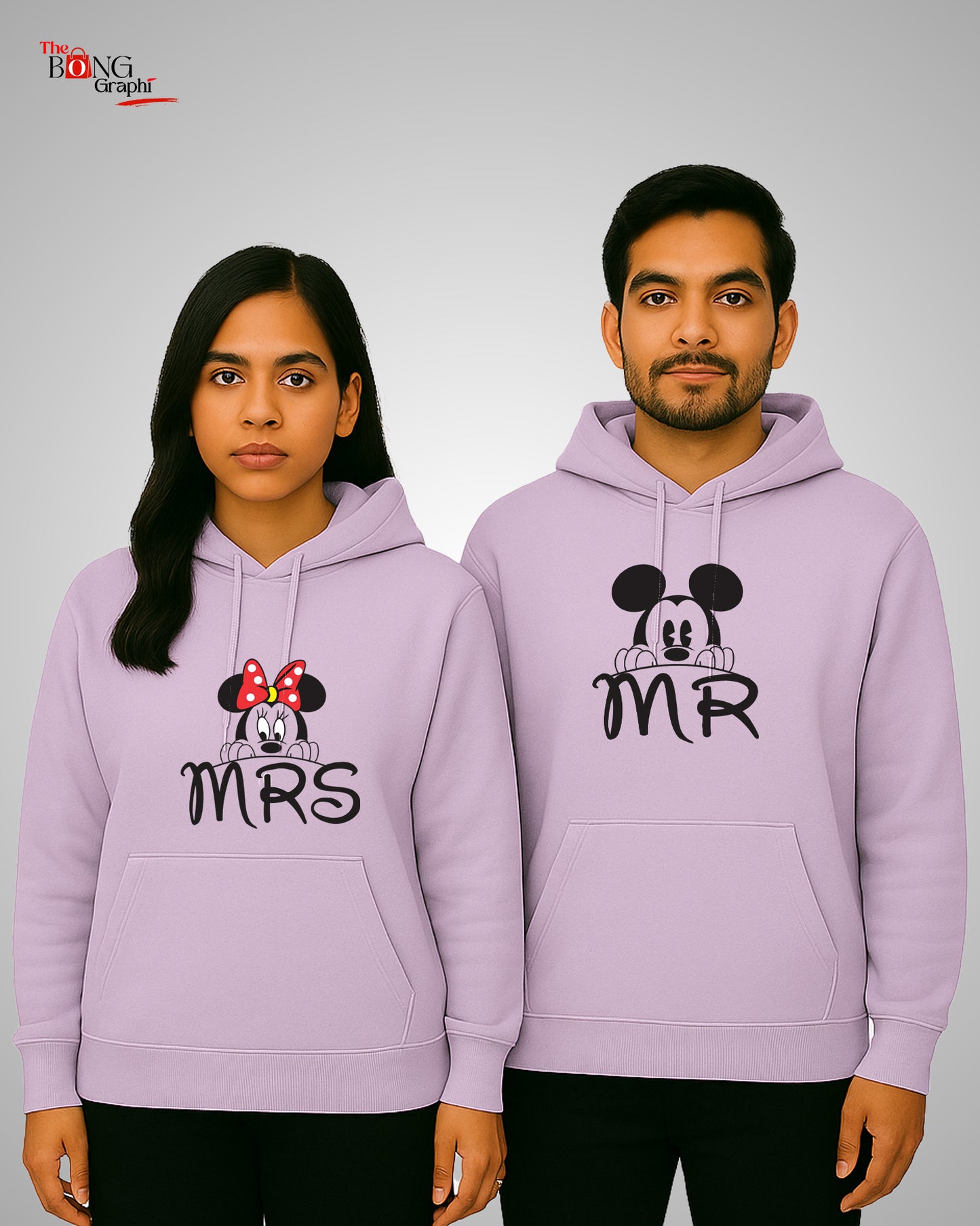 Couple Mr. & Mrs. Oversized Hoddies